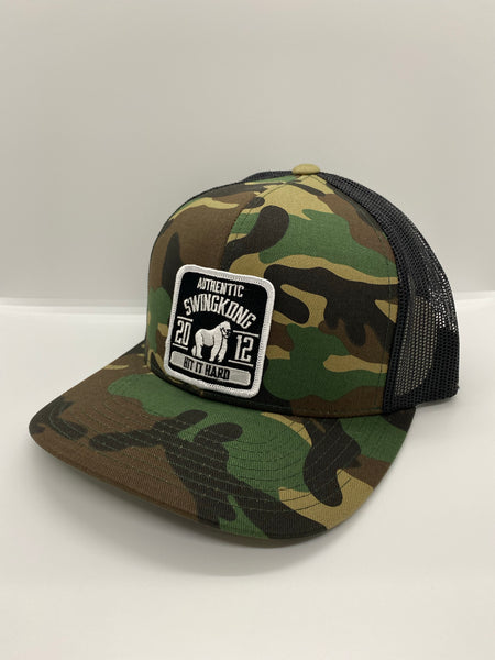 SWINGKONG Authentic patch camo hat